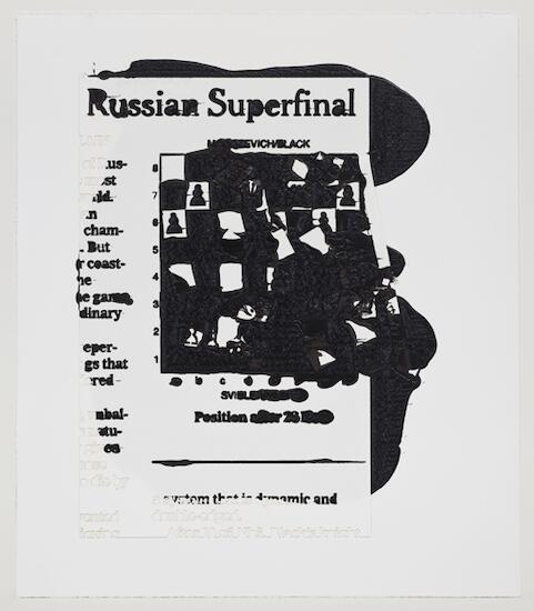 Recorte de periódico:  “ Russian Superfinal”