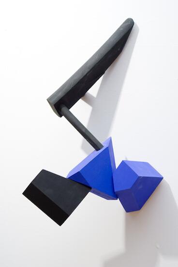 Ana Tiscornia Untitled with blue 2010