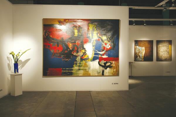 Eduardo Costa y Sameer Makarius fueron exhibidos por GC Arte.