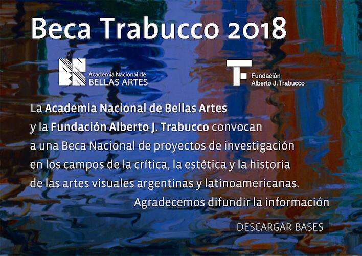Beca Alberto J. Trabucco 2018 