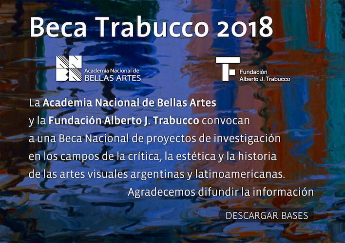 Beca Alberto J. Trabucco 2018