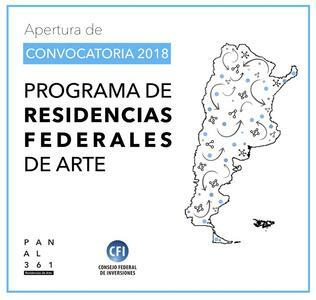 Programa de Residencias Federales de Arte 2018