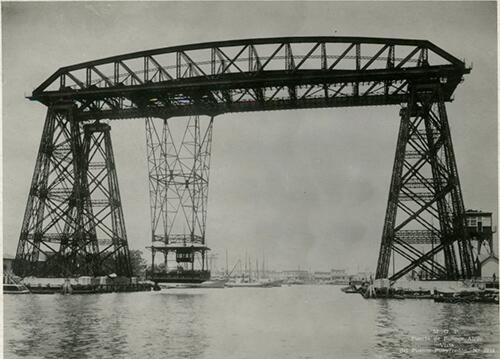 Transbordador de La Boca. Cien años, un puente. 
