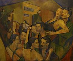 XXI Salón Nacional de Pintura, de tango e imagen urbana,  "Horacio Ferrer" 2014.