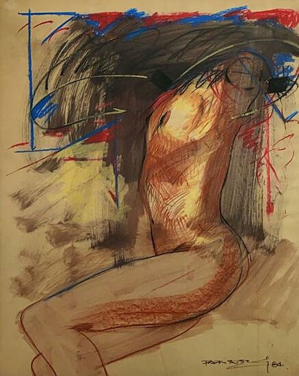 106. Bobbio Pablo. Desnudo (1984). 