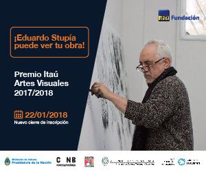 La inscripción al Premio Itaú de Artes Visuales se posterga hasta el 22 de enero