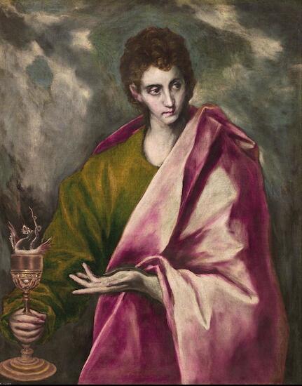 "San Juan Evangelista" de El Greco