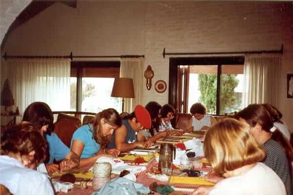 Cursos de arte textil en telar 2011