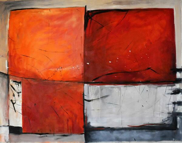 Ma. Jose Perez- Parece ordenado- oleo s tela- 200 x 150 cm.