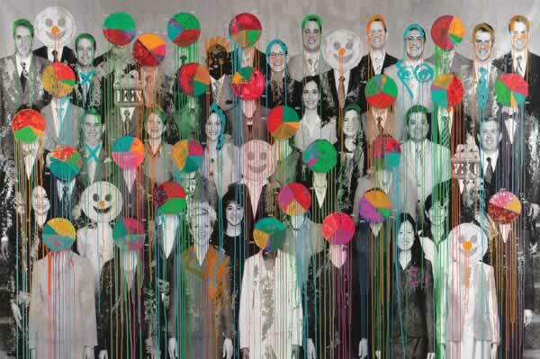 Claudio Roncoli  No somos todos iguales - 200x300cm