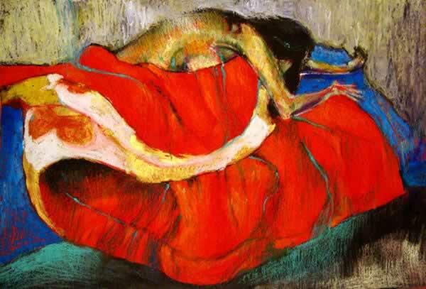 Daniela Bogado Rojo Edredon 1
