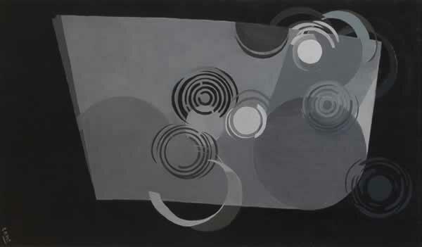 Rosita Millán Sin título-#3- 2011-Serie Circular-Acrílico s-tela -120x70cm
