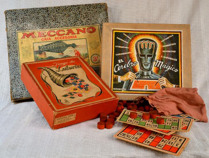 MECCANO, Lotería y El Cerebro Mágico. 