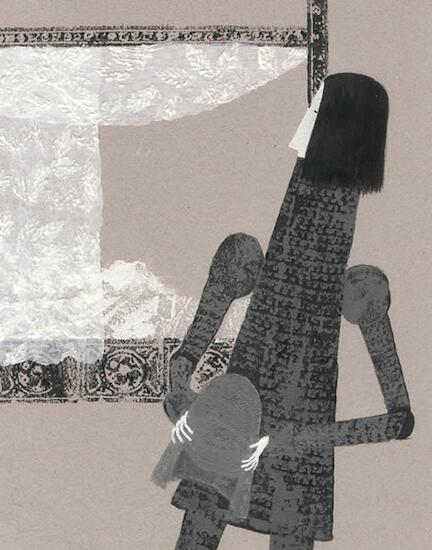 María Wernicke Lo que quiere una mujer – Texto de Estrella Escriña – Ed. Calibroscopio 2010 Técnica: Témpera y collage