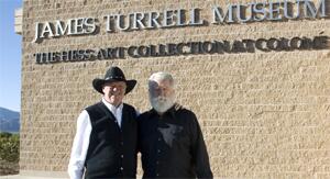 Donald Hess y James Turrell. Foto de Robert Russo.