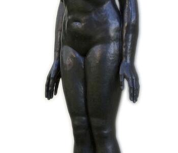 Luis Perlotti. Escultura de bulto, bronce.