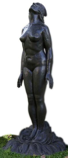 Luis Perlotti. Escultura de bulto, bronce.