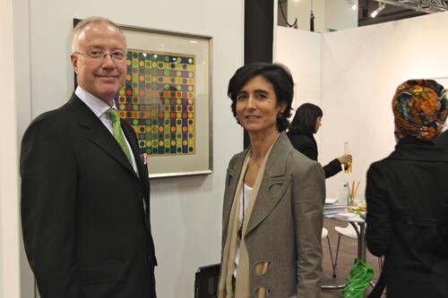 Mauro Herlitzka y Mrs. Paloma Botin 