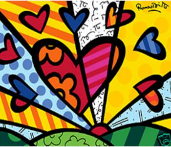 El arte de Romero Brito ahora en Campari