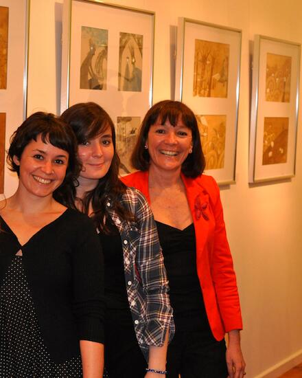 Nadia Monti, Catalina Monti y Patricia Monardo