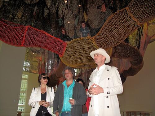 Ernesto Neto y Alan Faena