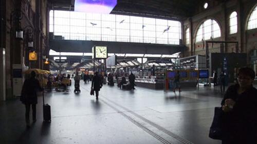 Estación de tren en Argentina