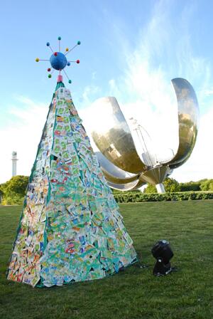 Parque Navideño Reciclado Tetra Pak