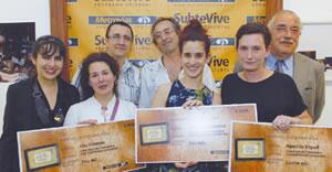 Jurado de SUBTEVIVE y ganadores