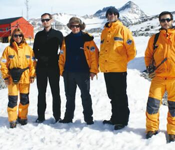 Artistas internacionales en la Antártida