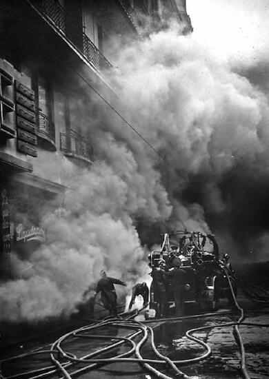 Di Sandro. Incendio Tienda El Coloso