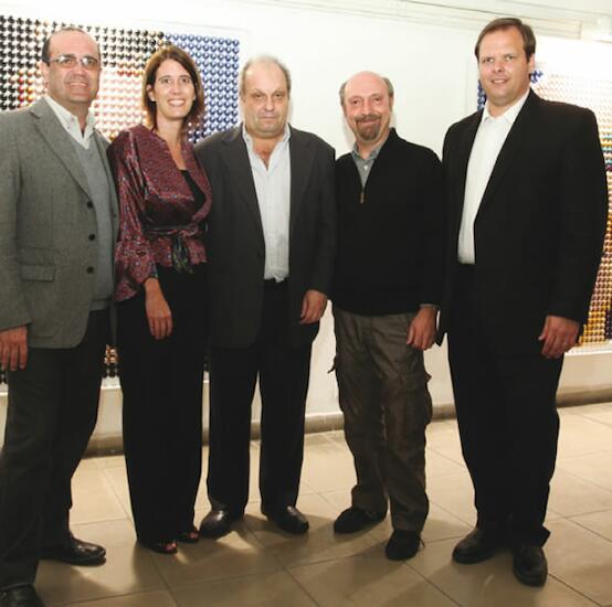 Claudio Masetti, Luisa Weber, Hernán Lombardi, Eduardo Pla, Gastón Deleau