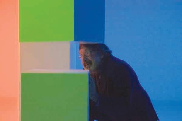 Carlos Cruz Diez en la Cromosaturación. 2006