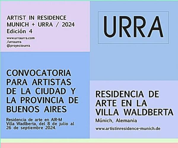 Artist in Residence MUNICH + URRA 2024 (edition 4)