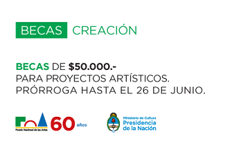 Becas Creación del Fondo Nacional de las Artes