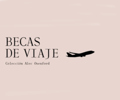 Becas de Viaje para artistas visuales