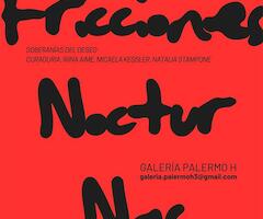 “Fricciones Nocturnas: soberanías del deseo” de Galería Palermo H