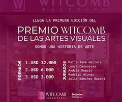 Premio Witcomb de las artes visuales. 1era edición