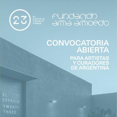 Residencia en El Espacio 23 en alianza con Fundación Ama Amoedo 