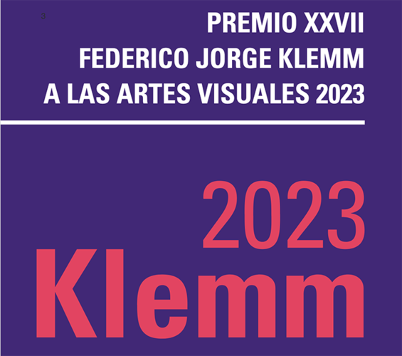XXVII Premio Federico Jorge Klemm a las Artes Visuales