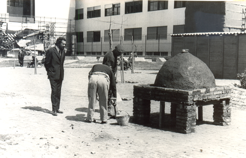 Víctor Grippo, Jorge Gamarra y A. Rossi