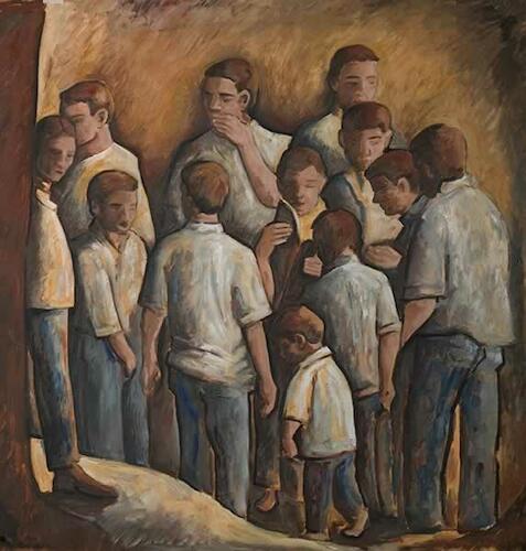 Artistas de trastienda en galería El Socorro