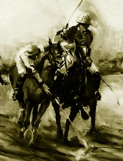 Polo paintings