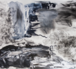 Simulacros, técnica mixta sobre tela, 100 x 120 cm, 2023