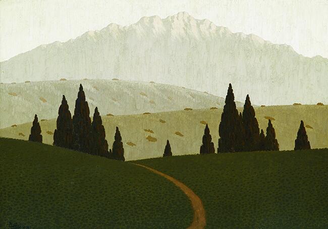 Paisaje de las Sierras de Córdoba, 1935