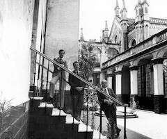 Jacques Bedel, Luis F. Benedit y Clorindo Testa