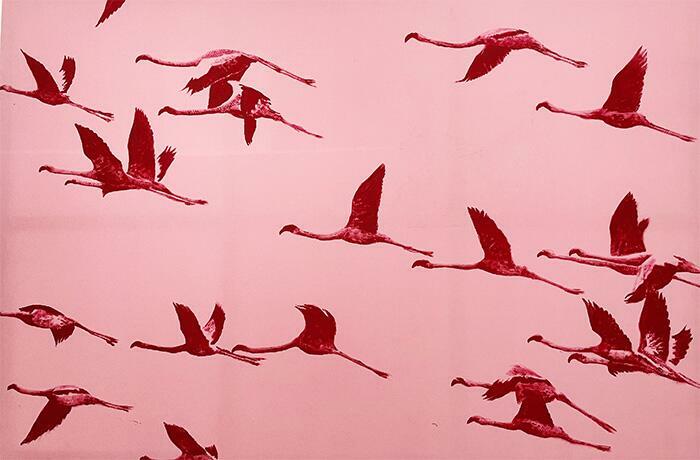 James Peck S/t, 2023 184x 124 cm Acrilico sobre tela