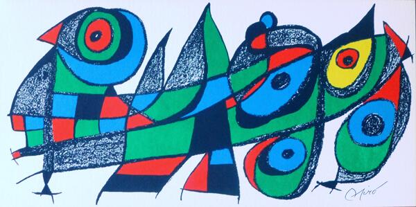 Joan Miró en Witcomb