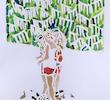 De la serie La espesura, acuarela sobre papel. 100 x 70 cm, 2024 