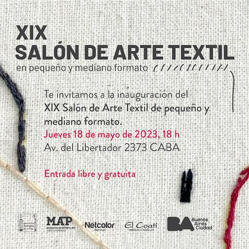 XIX Salón de Arte Textil en Pequeño y Mediano Formato