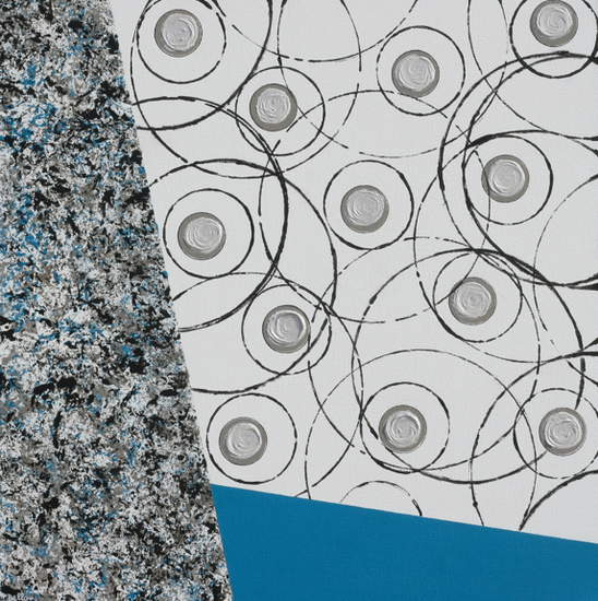 Moon energy blue